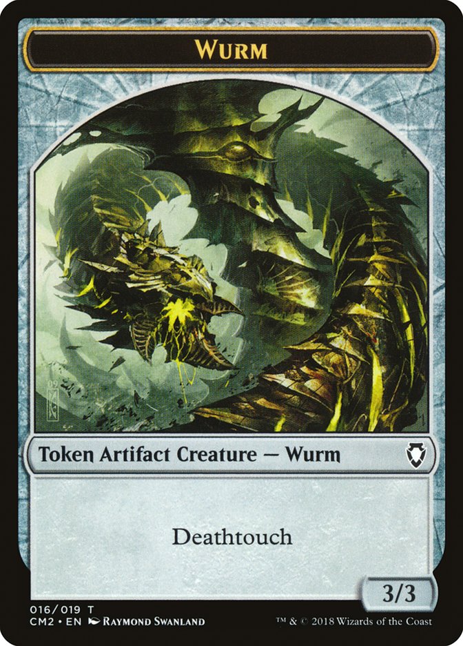 Wurm (Deathtouch) [Commander Anthology Volume II Tokens] | Jack's On Queen