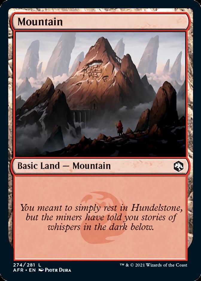 Mountain (274) [Dungeons & Dragons: Adventures in the Forgotten Realms] | Jack's On Queen