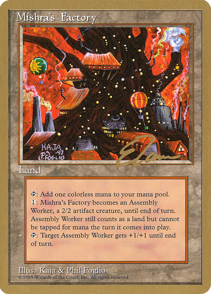 Mishra's Factory (Eric Tam) [Pro Tour Collector Set] | Jack's On Queen