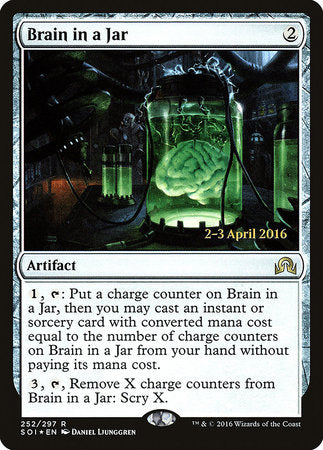 Brain in a Jar [Shadows over Innistrad Promos] | Jack's On Queen