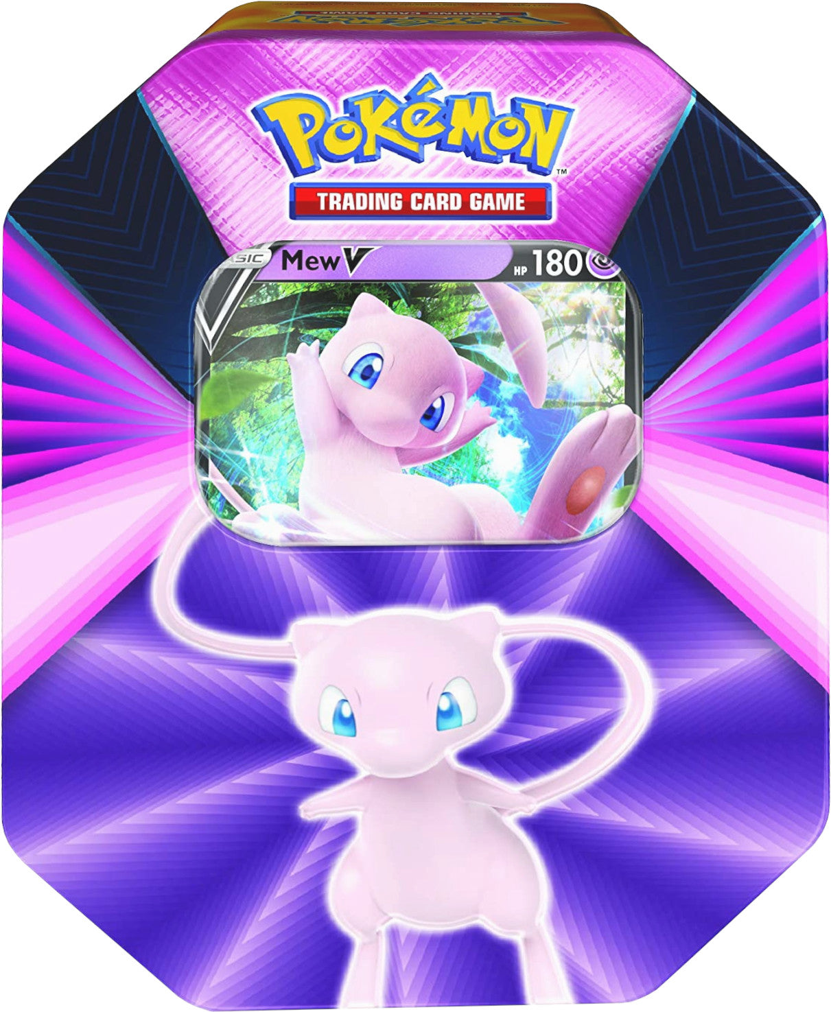 Sword & Shield: Vivid Voltage - V Forces Tin (Mew V) | Jack's On Queen