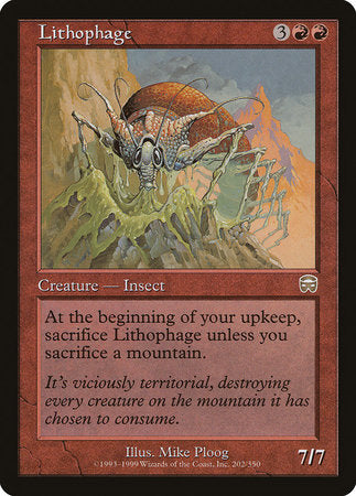 Lithophage [Mercadian Masques] | Jack's On Queen