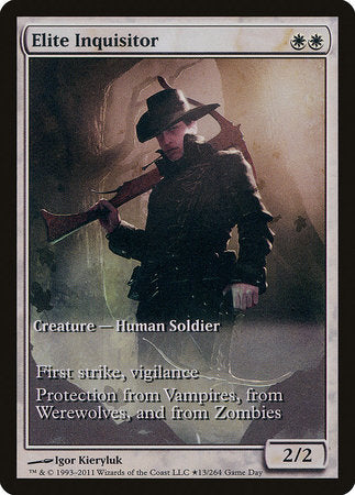 Elite Inquisitor [Innistrad Promos] | Jack's On Queen