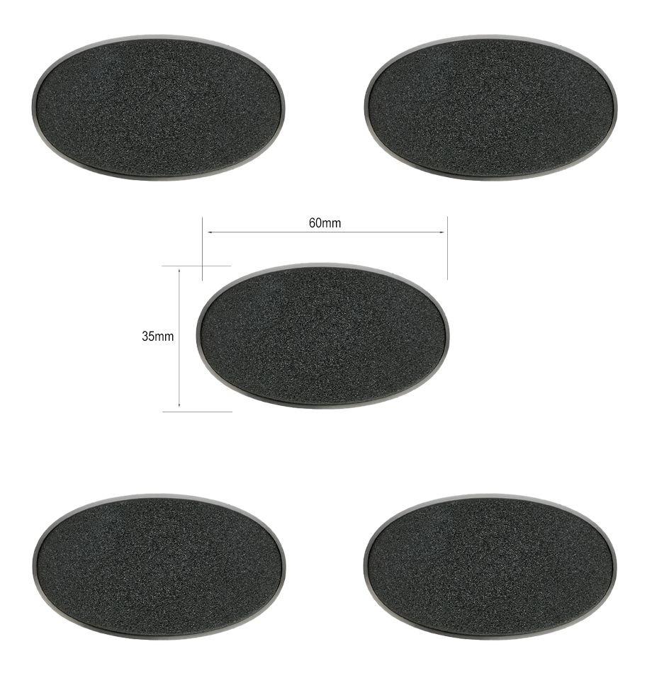 Citadel 60x35mm Oval Bases | Jack's On Queen