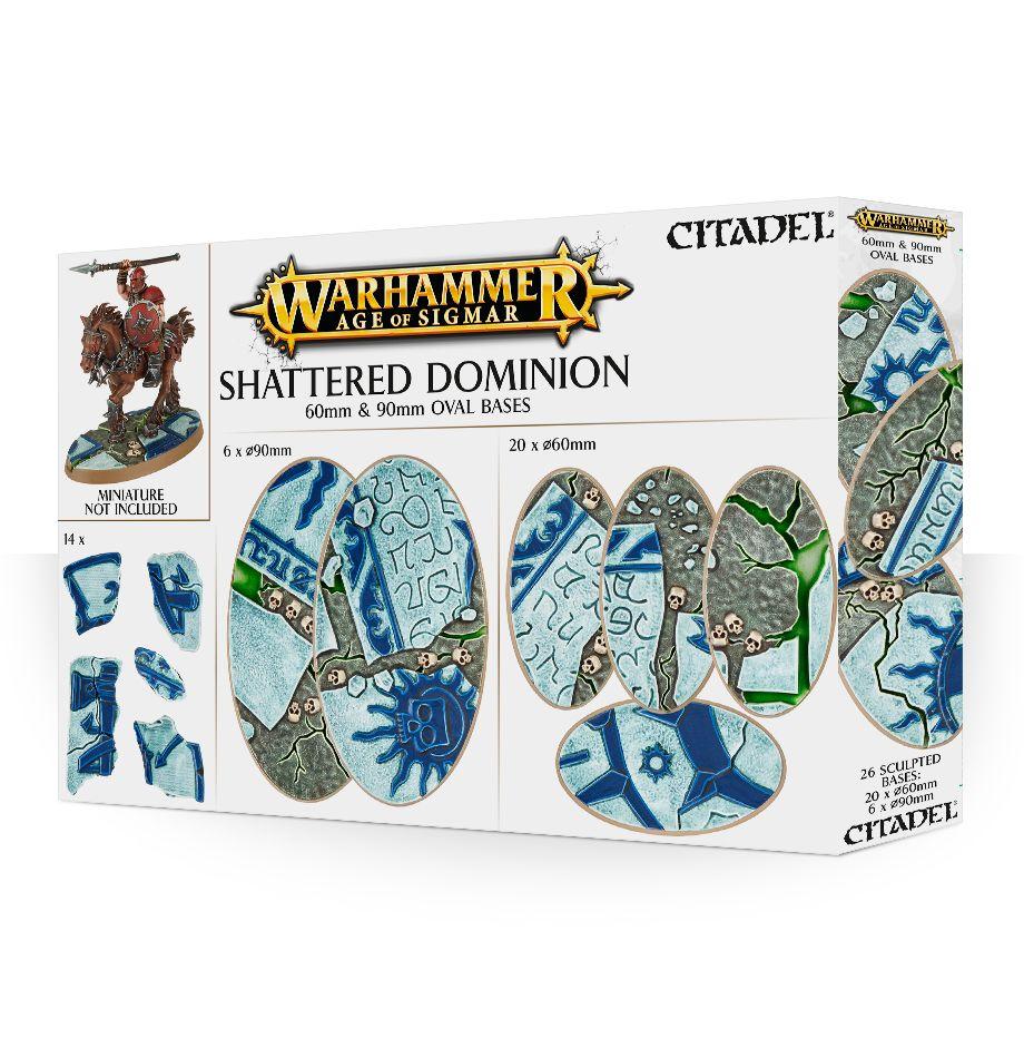 Shattered Dominion 60 & 90mm Oval Bases | Jack's On Queen