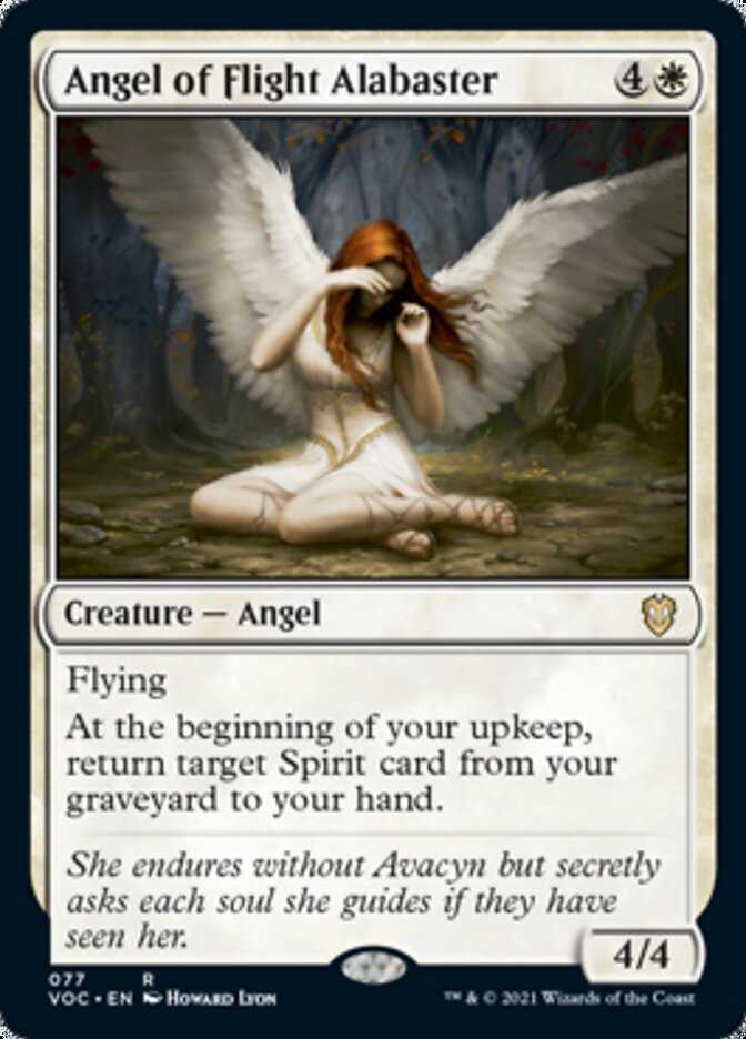 Angel of Flight Alabaster [Innistrad: Crimson Vow Commander] | Jack's On Queen