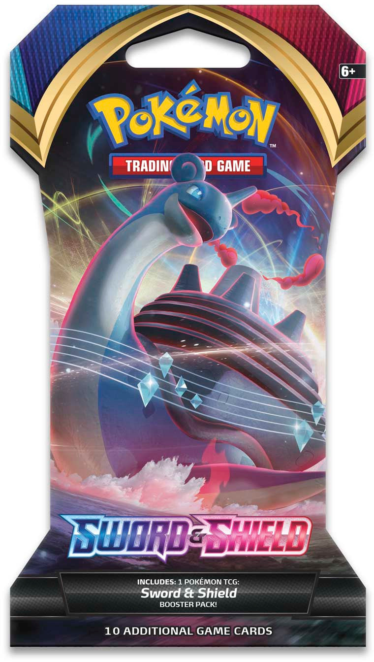 Sword & Shield: Base Set - Sleeved Booster Pack | Jack's On Queen
