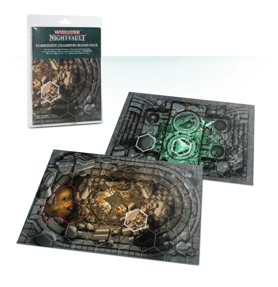 Warhammer Underworlds: Nightvault - Forbidden Chambers Board Pack | Jack's On Queen
