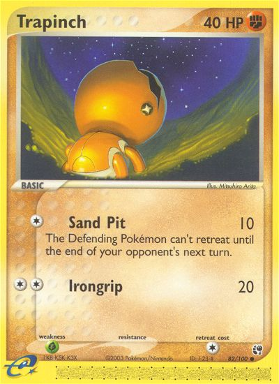 Trapinch (82/100) [EX: Sandstorm] | Jack's On Queen