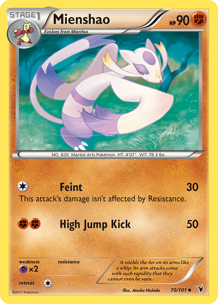 Mienshao (70/101) [Black & White: Noble Victories] | Jack's On Queen