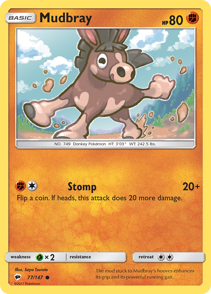 Mudbray (77/147) [Sun & Moon: Burning Shadows] | Jack's On Queen