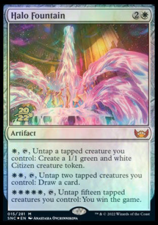 Halo Fountain [Streets of New Capenna Prerelease Promos] | Jack's On Queen