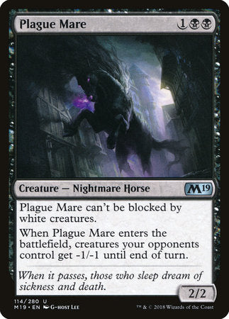 Plague Mare [Core Set 2019] | Jack's On Queen