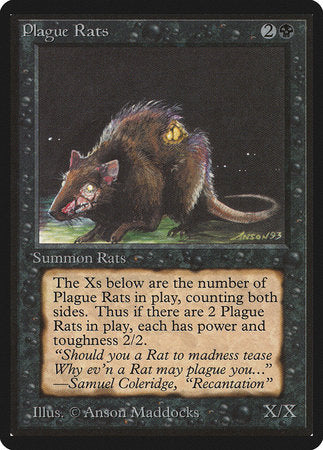 Plague Rats [Limited Edition Beta] | Jack's On Queen