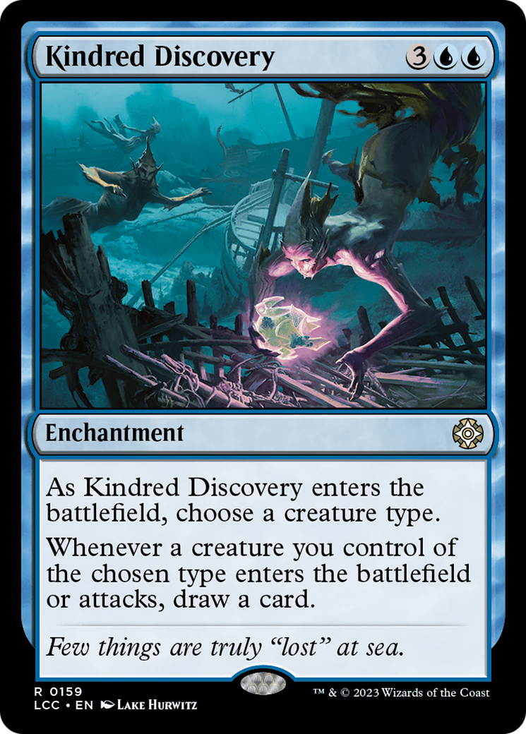 Kindred Discovery [The Lost Caverns of Ixalan Commander] | Jack's On Queen