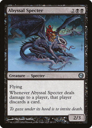 Abyssal Specter [Duels of the Planeswalkers] | Jack's On Queen