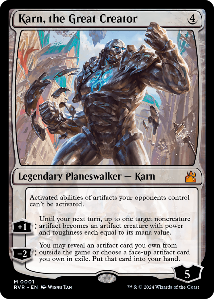 Karn, the Great Creator [Ravnica Remastered] | Jack's On Queen
