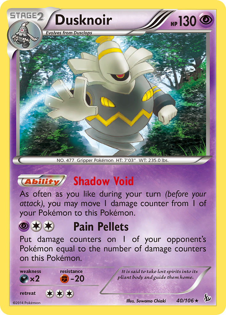 Dusknoir (40/106) [XY: Flashfire] | Jack's On Queen