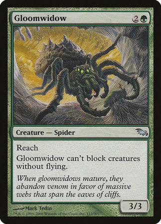 Gloomwidow [Shadowmoor] | Jack's On Queen