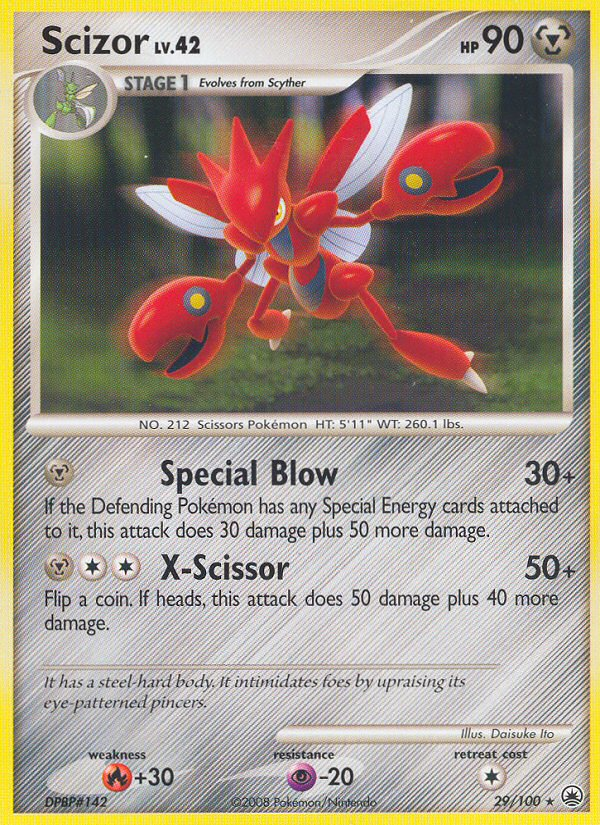 Scizor (29/100) [Diamond & Pearl: Majestic Dawn] | Jack's On Queen