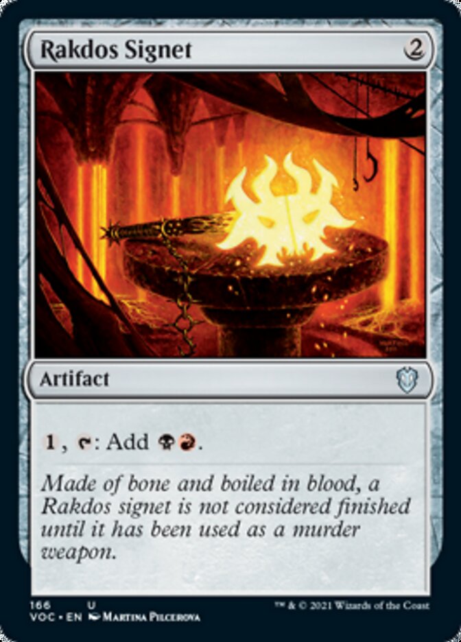 Rakdos Signet [Innistrad: Crimson Vow Commander] | Jack's On Queen