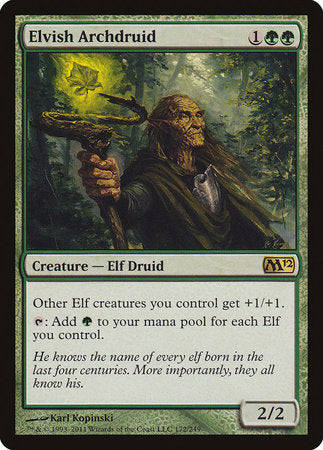 Elvish Archdruid [Magic 2012] | Jack's On Queen