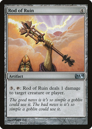 Rod of Ruin [Magic 2014] | Jack's On Queen