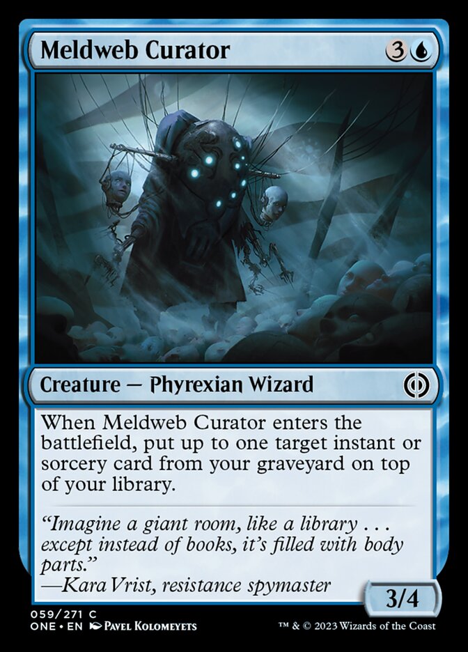 Meldweb Curator [Phyrexia: All Will Be One] | Jack's On Queen