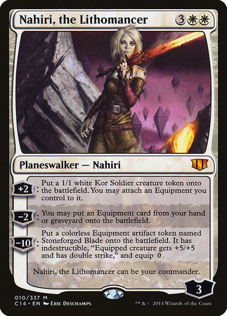 Nahiri, the Lithomancer [Commander 2014] | Jack's On Queen