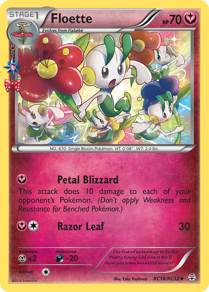 Floette (RC18/RC32) [XY: Generations] | Jack's On Queen