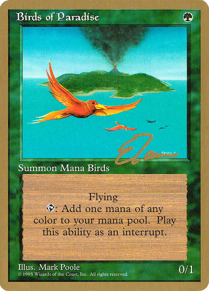 Birds of Paradise (Eric Tam) [Pro Tour Collector Set] | Jack's On Queen