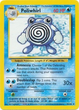 Poliwhirl (38/102) [Base Set Unlimited] | Jack's On Queen