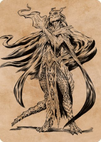 Lozhan, Dragons' Legacy Art Card [Commander Legends: Battle for Baldur's Gate Art Series] | Jack's On Queen