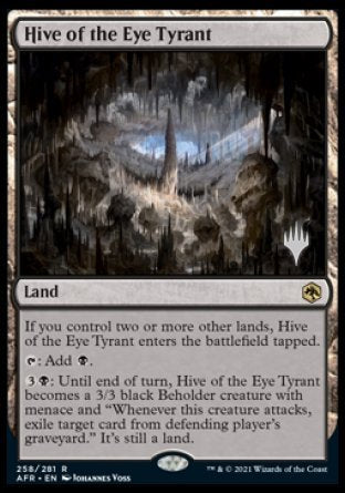 Hive of the Eye Tyrant (Promo Pack) [Dungeons & Dragons: Adventures in the Forgotten Realms Promos] | Jack's On Queen