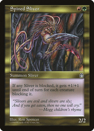 Spined Sliver [Stronghold] | Jack's On Queen