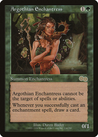 Argothian Enchantress [Urza's Saga] | Jack's On Queen