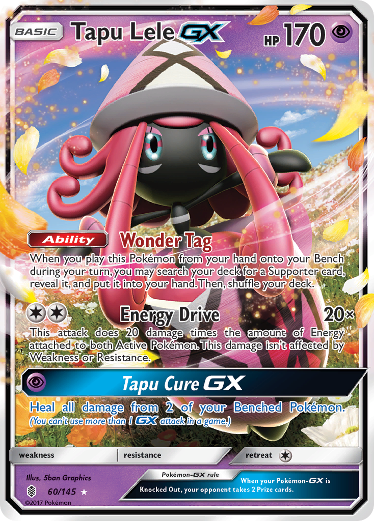 Tapu Lele GX (60/145) [Sun & Moon: Guardians Rising] | Jack's On Queen