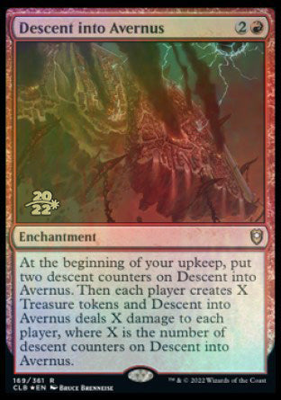 Descent into Avernus [Commander Legends: Battle for Baldur's Gate Prerelease Promos] | Jack's On Queen