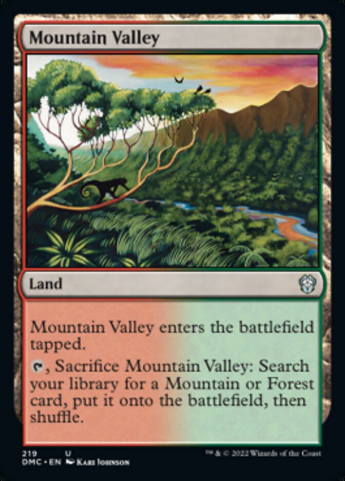 Mountain Valley [Dominaria United Commander] | Jack's On Queen
