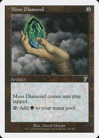 Moss Diamond [Seventh Edition] | Jack's On Queen