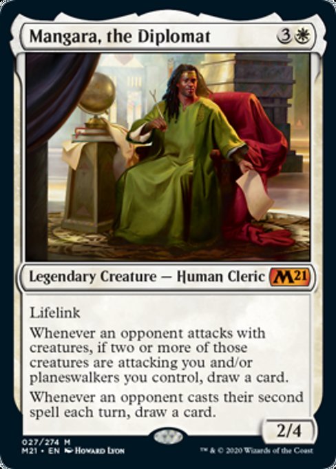 Mangara, the Diplomat [Core Set 2021] | Jack's On Queen