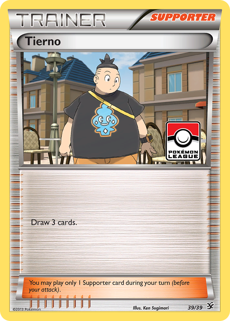 Tierno (39/39) [XY: Kalos Starter Set] | Jack's On Queen