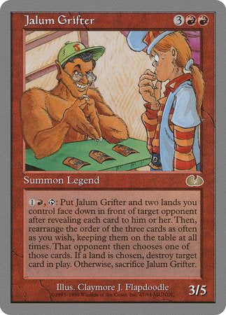 Jalum Grifter [Unglued] | Jack's On Queen