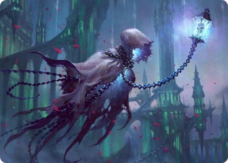 Wanderlight Spirit Art Card [Innistrad: Crimson Vow Art Series] | Jack's On Queen