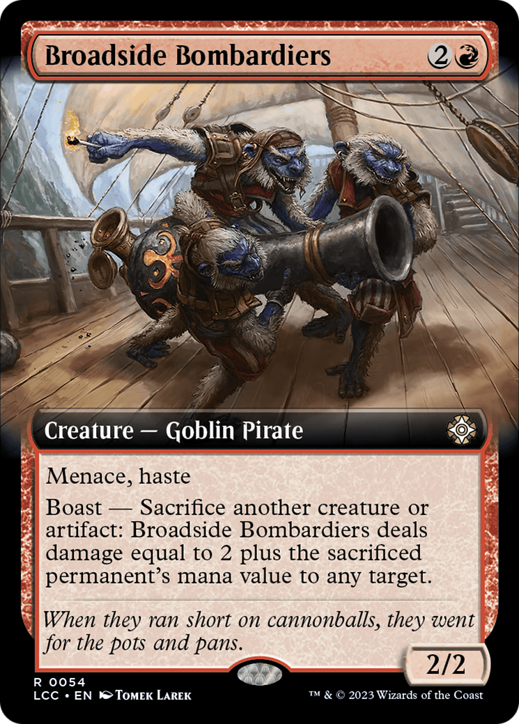 Broadside Bombardiers (Extended Art) [The Lost Caverns of Ixalan Commander] | Jack's On Queen