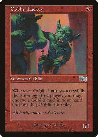 Goblin Lackey [Urza's Saga] | Jack's On Queen