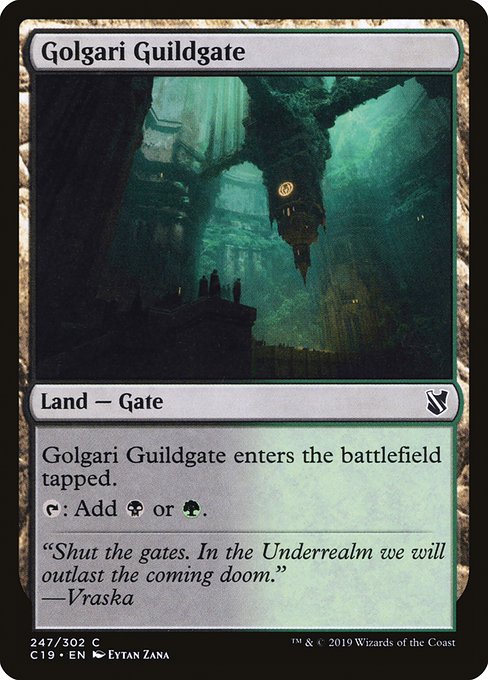 Golgari Guildgate [Commander 2019] | Jack's On Queen