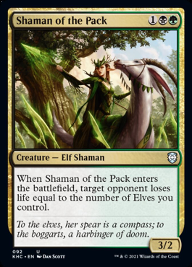 Shaman of the Pack [Kaldheim Commander] | Jack's On Queen