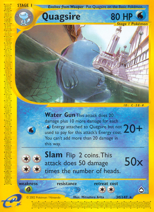 Quagsire (30/147) [Aquapolis] | Jack's On Queen