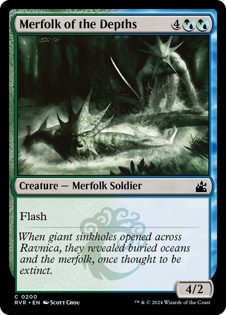 Merfolk of the Depths [Ravnica Remastered] | Jack's On Queen